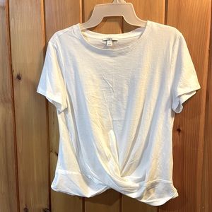 Bar III faux knot t-shirt